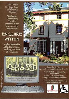 Poster for Enquire Within (2) • Allendale House