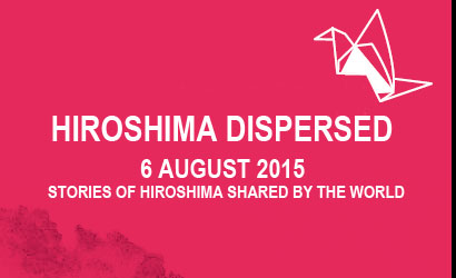 Poster for Hiroshima Dispersed • Minster Green, Wimborne