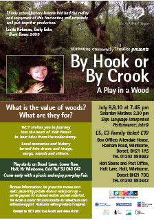 Poster for By Hook or By Crook • Holt Forest
