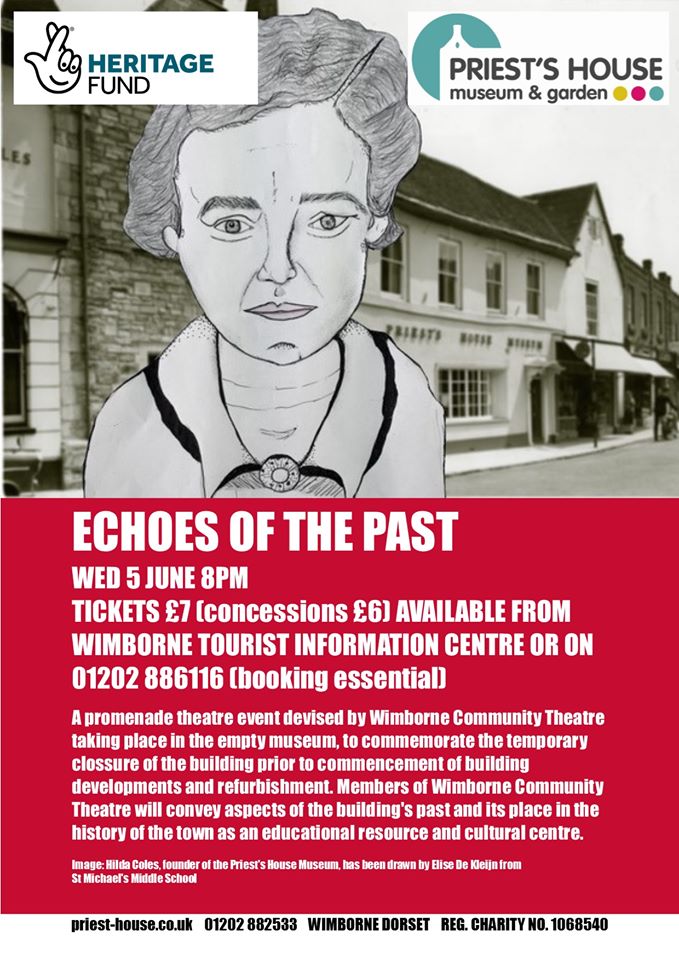 Poster for Echoes of the Past • Museum of East Dorset